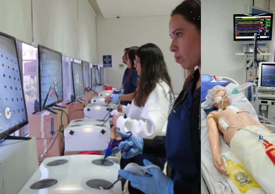 Simulación clínica e IA en educación médica