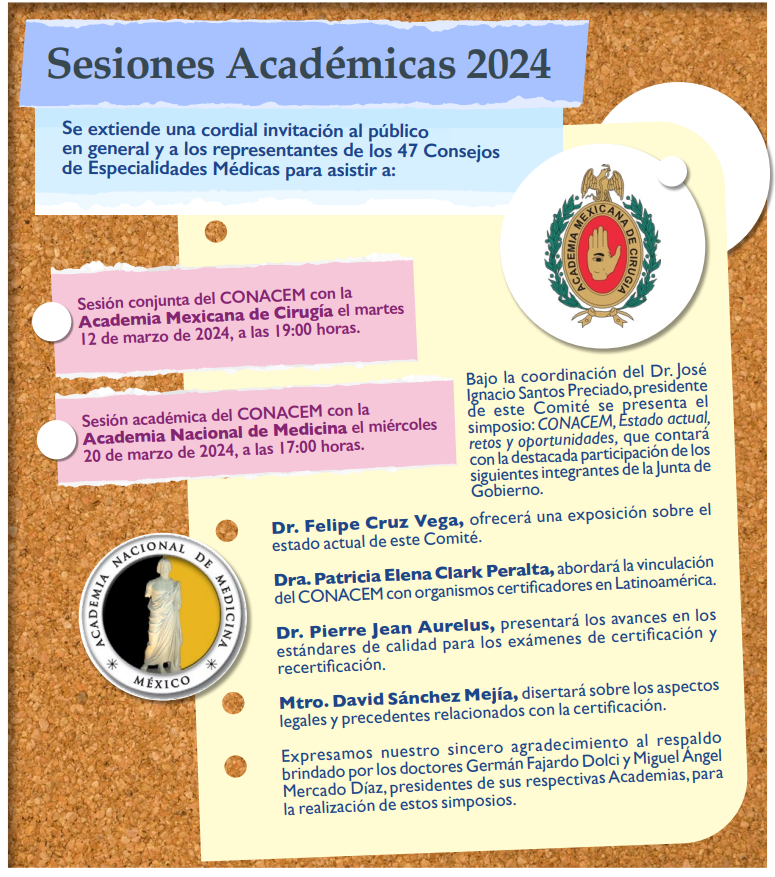 Sesiones Académicas 2024